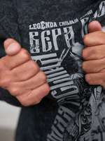 Толстовка / Худи демисезонная мужская LEGENDA Архангел черная