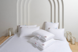 Подушка трехкамерная средняя 50х68 German Grass 3D Thermo Down Grass с эффектом терморегуляции с бортиком