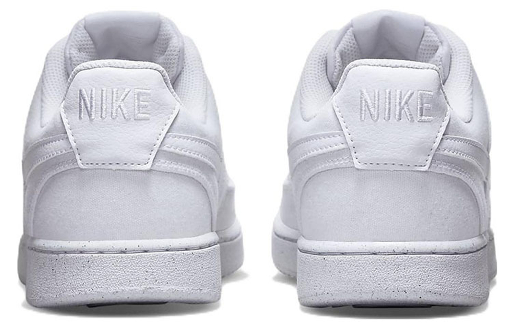 Мужские кроссовки Nike Court Vision Low Canvas Next Nature 'Triple White' DJ6260-100