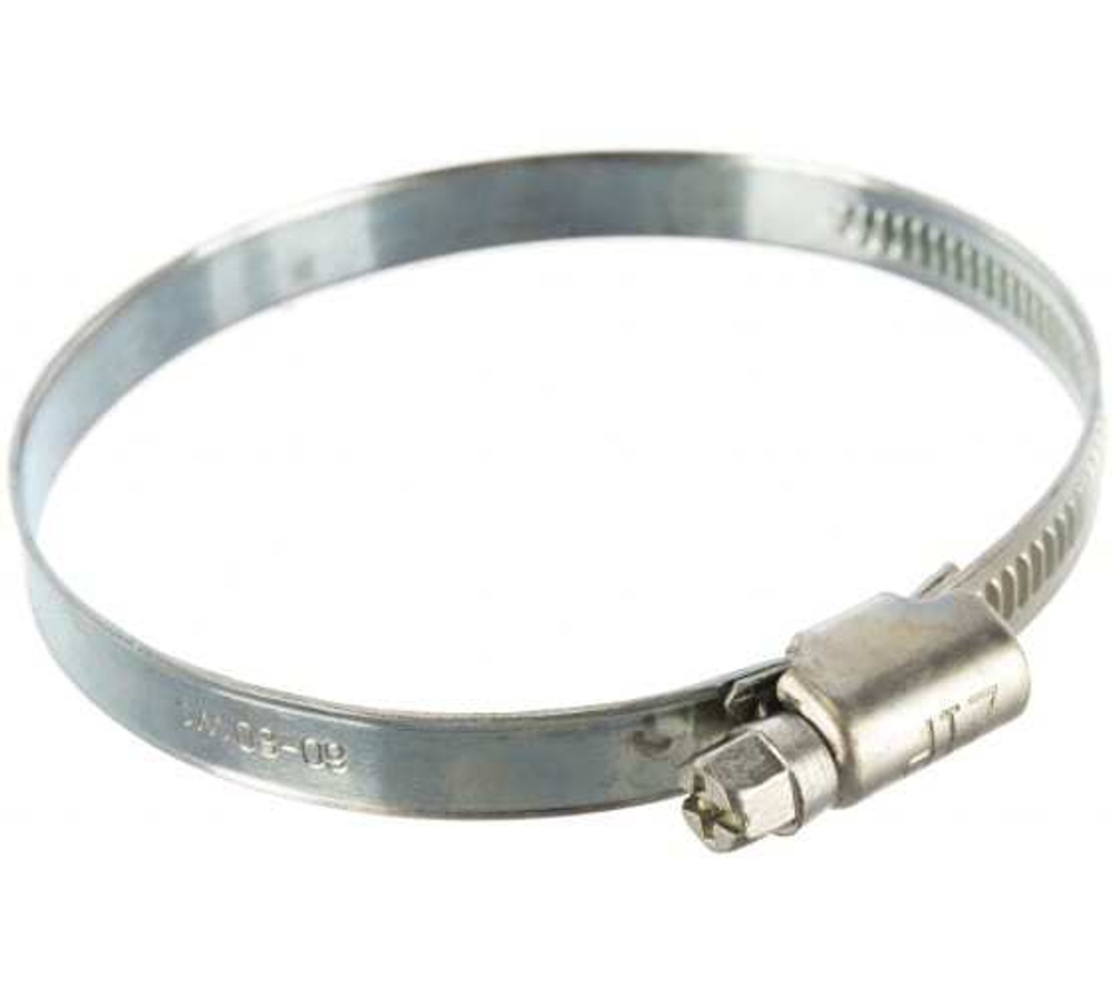 Хомут Червячный ZIP 60-80/9W1( min 10шт.отпуск, цена указана за 1шт.)