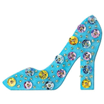 Набор для изготовления дизайнерского украшения для одежды Клевер, картонная упаковка, "Яркая туфелька"