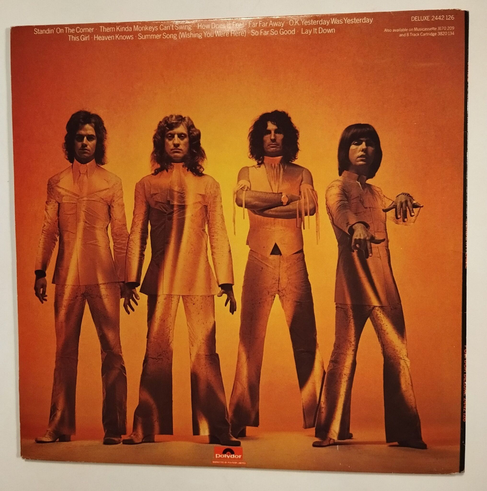 Винтажная виниловая пластинка LP Slade In Flame (Sweden 1974)