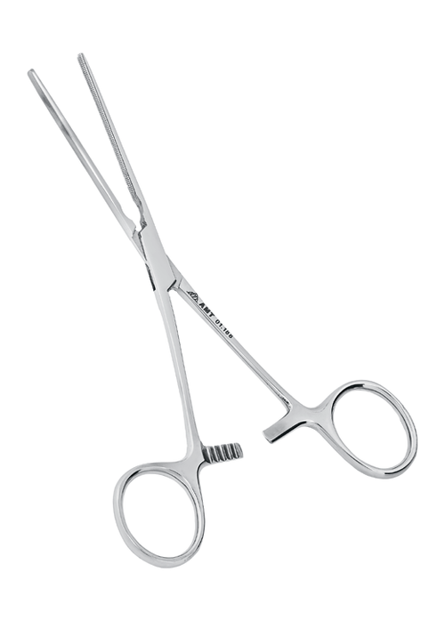 Зажим кишечный эластичный для детей прямой 170 мм