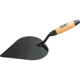 Кельма штукатура СибрТех стальная, деревянная усиленная ручка (86249)