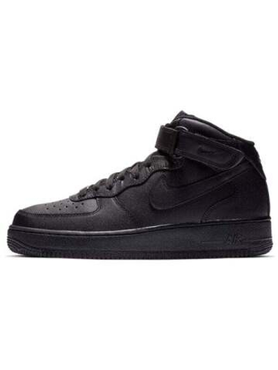 Кроссовки Nike Air Force 1 Mid "Triple Black"