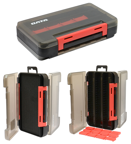 Коробка ОЛТА H-575, 170x100x38мм двухсторонняя, с мягкой вставкой, со съемными перегородками