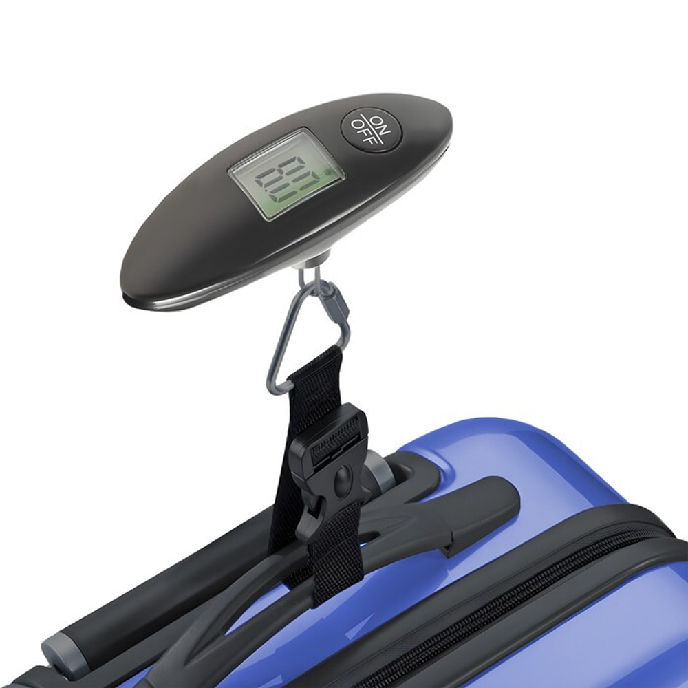 Весы багажные Luazon LV-404, до 40 кг, черные 3089908