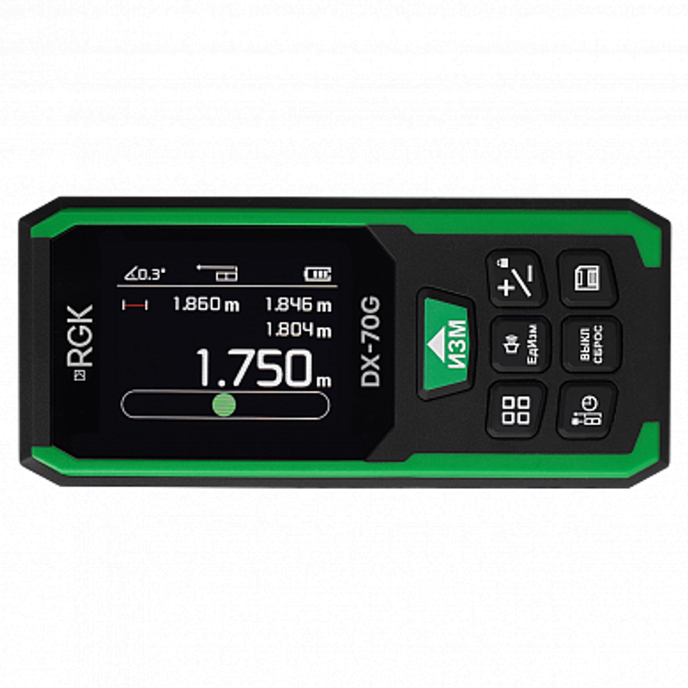 Лазерный дальномер RGK DX-70G