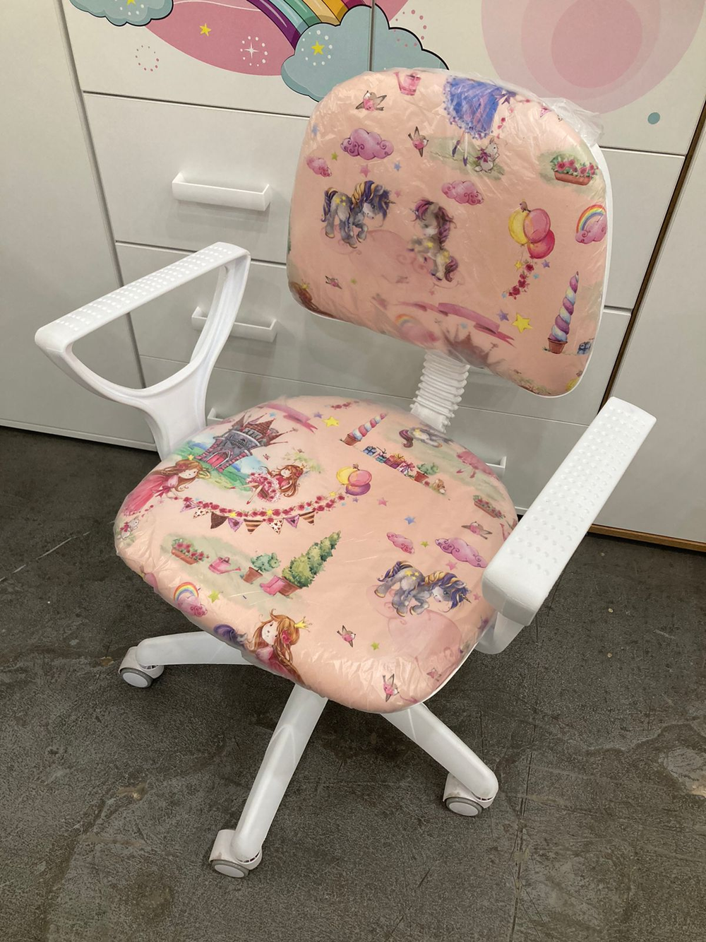 Кресло Форум-2 (П) белое Принцесса беж п Гольф