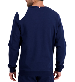 Мужская теннисная кофта Le Coq Sportif SAISON 1 Crew Sweat N°1 SS23 - bleu nuit