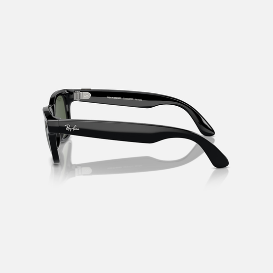 Ray-Ban Meta Wayfarer Smart Glasses - Прозрачные / темно-зеленые Линзы (Size S)