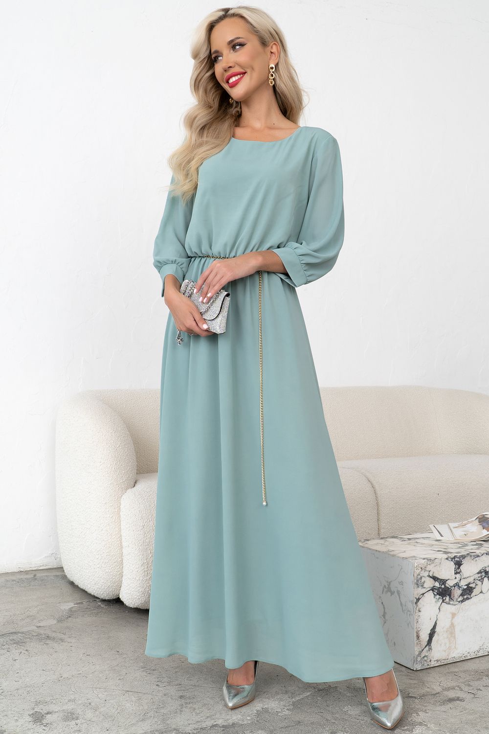 Платье Мая (фисташка) Р11-1250/2 Nikol