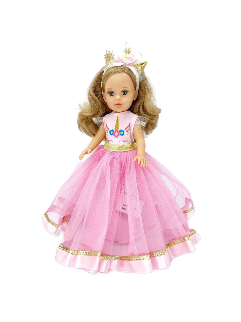 Кукла Marina and Pau 40cм Marina Unicorn, виниловая (M1532)