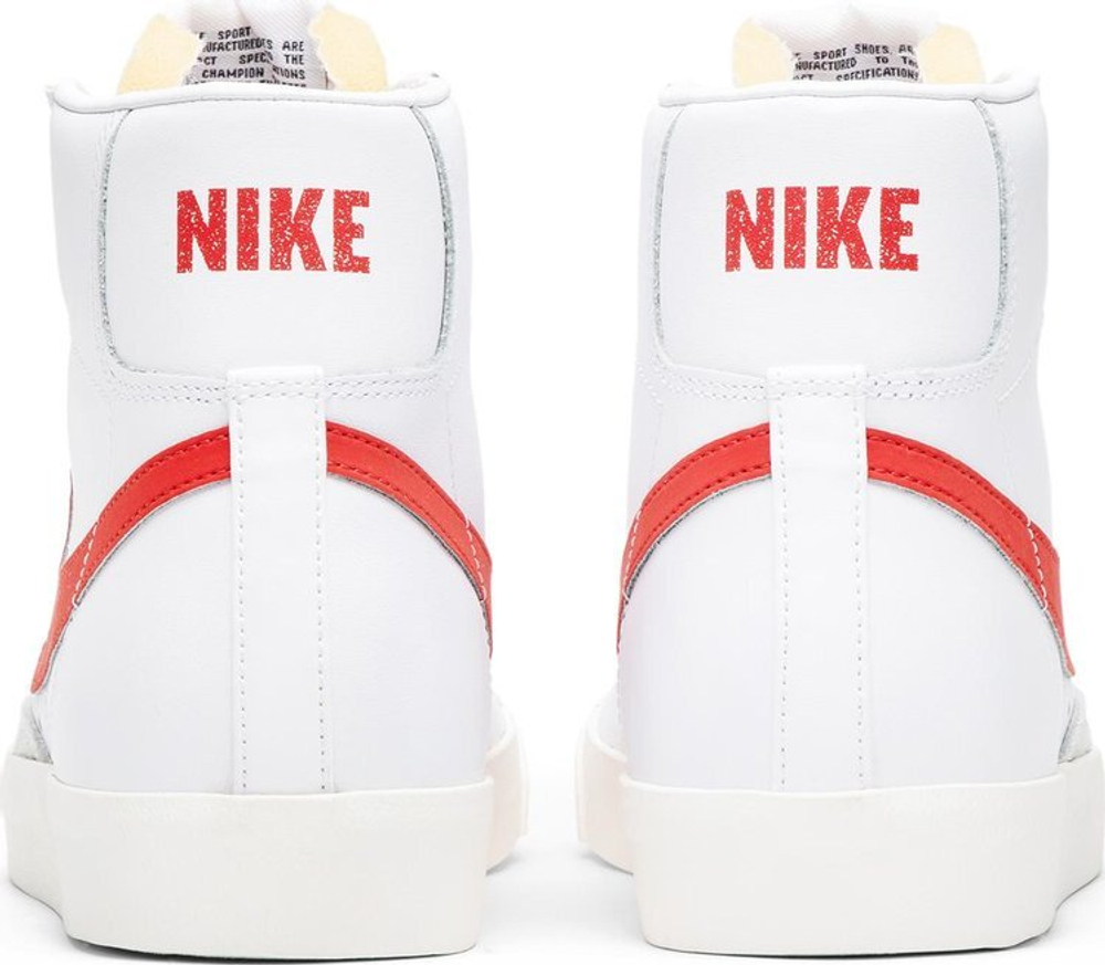 Nike blazer mid top '77 vintage habanero red