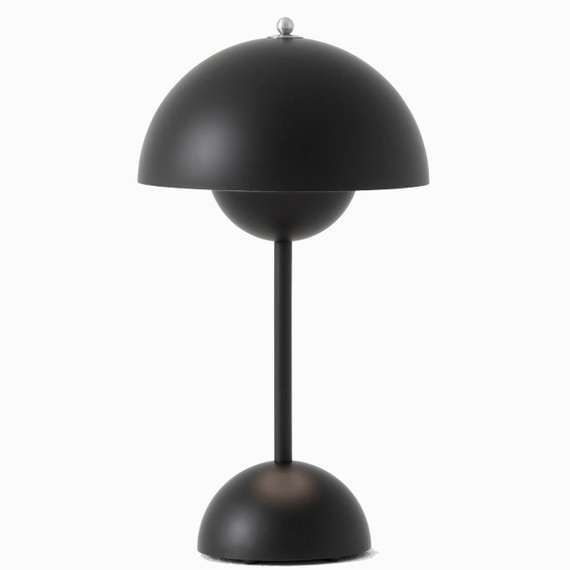 Настольный светильник Mary чёрный матовый