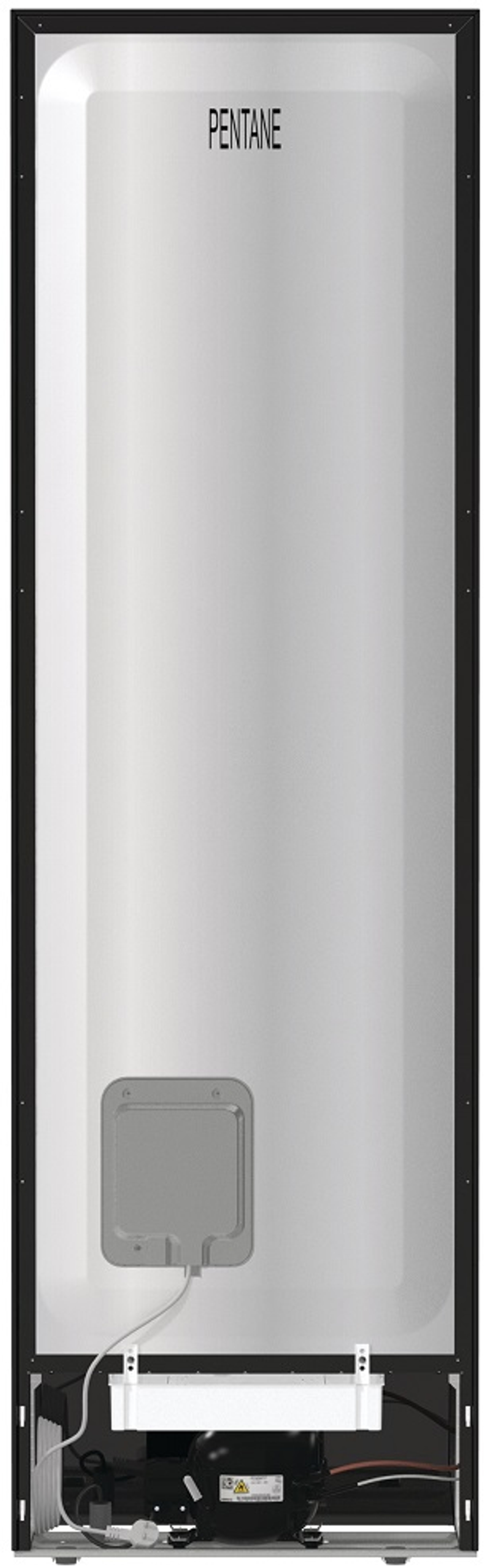 Отдельностоящий двухкамерный холодильник Gorenje RK6201SYBK