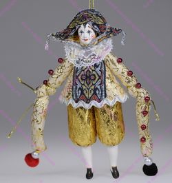 Ёлочная игрушка Клоун Солдатик