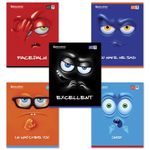 Тетрадь А5, 48 л., BRAUBERG ЭКО, клетка, обложка картон, МОРДАШКА, 402045, 5шт