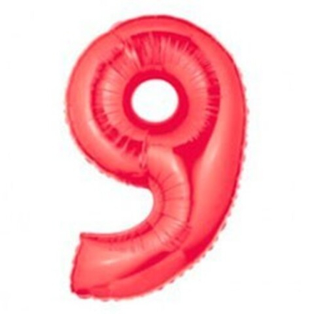 Цифра "9" (цвет на выбор) 1 шт