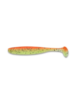Приманка силиконовая Keitech Easy Shiner 4" PAL #01 Chartreuse Red Flake, 3 упаковки по 7 штук