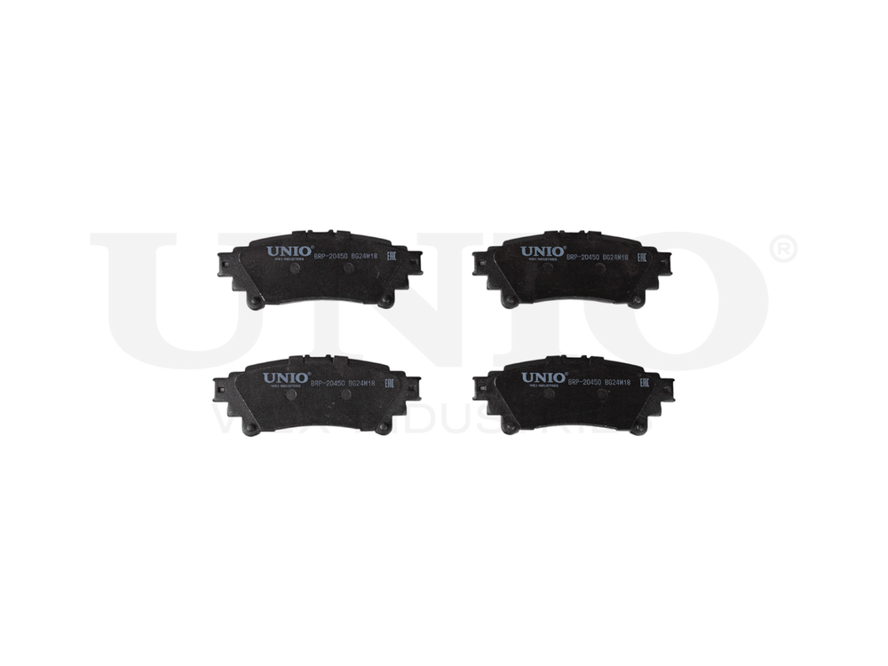 Колодки тормозные диск. задние UNIO BRP-20450