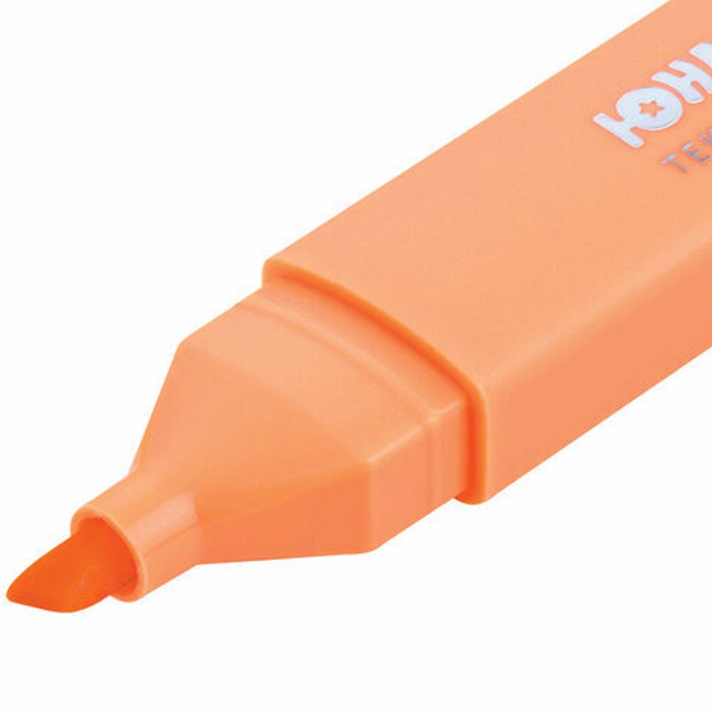 Текстовыделитель ЮНЛАНДИЯ "COLORSTAR PASTEL", ПЕРСИКОВЫЙ, линия 1-4 мм, 151715