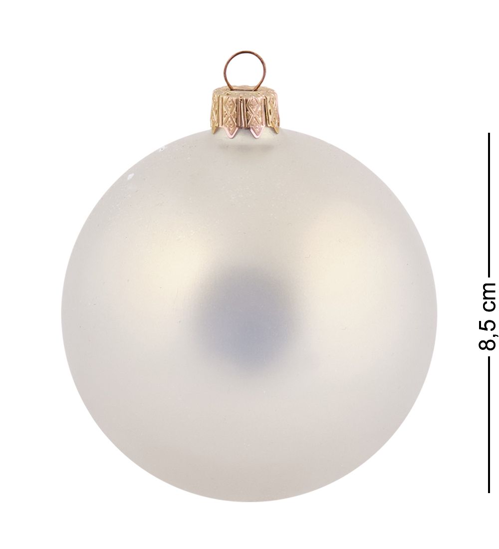 Элита НФШ-1654/2 Ел.украшение Шар «Дед Мороз и Снегурочка» 85 мм