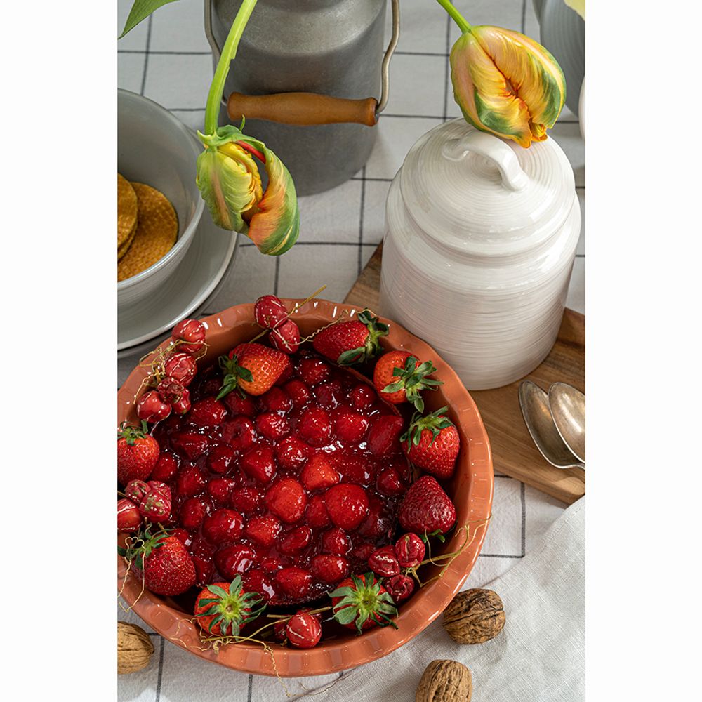 Блюдо для запекания In The Village, Ø27 см, оранжевое