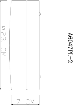 Накладной светильник Arte Lamp A6047PL-2CC
