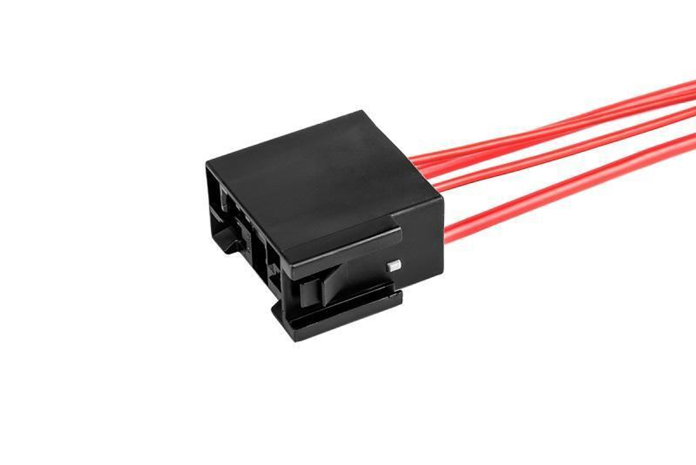 Разъем 12158100 (4pin) 4 контакта предохранителей Mini и Maxi Euro с креплением для соединения реле для Lada (ВАЗ).