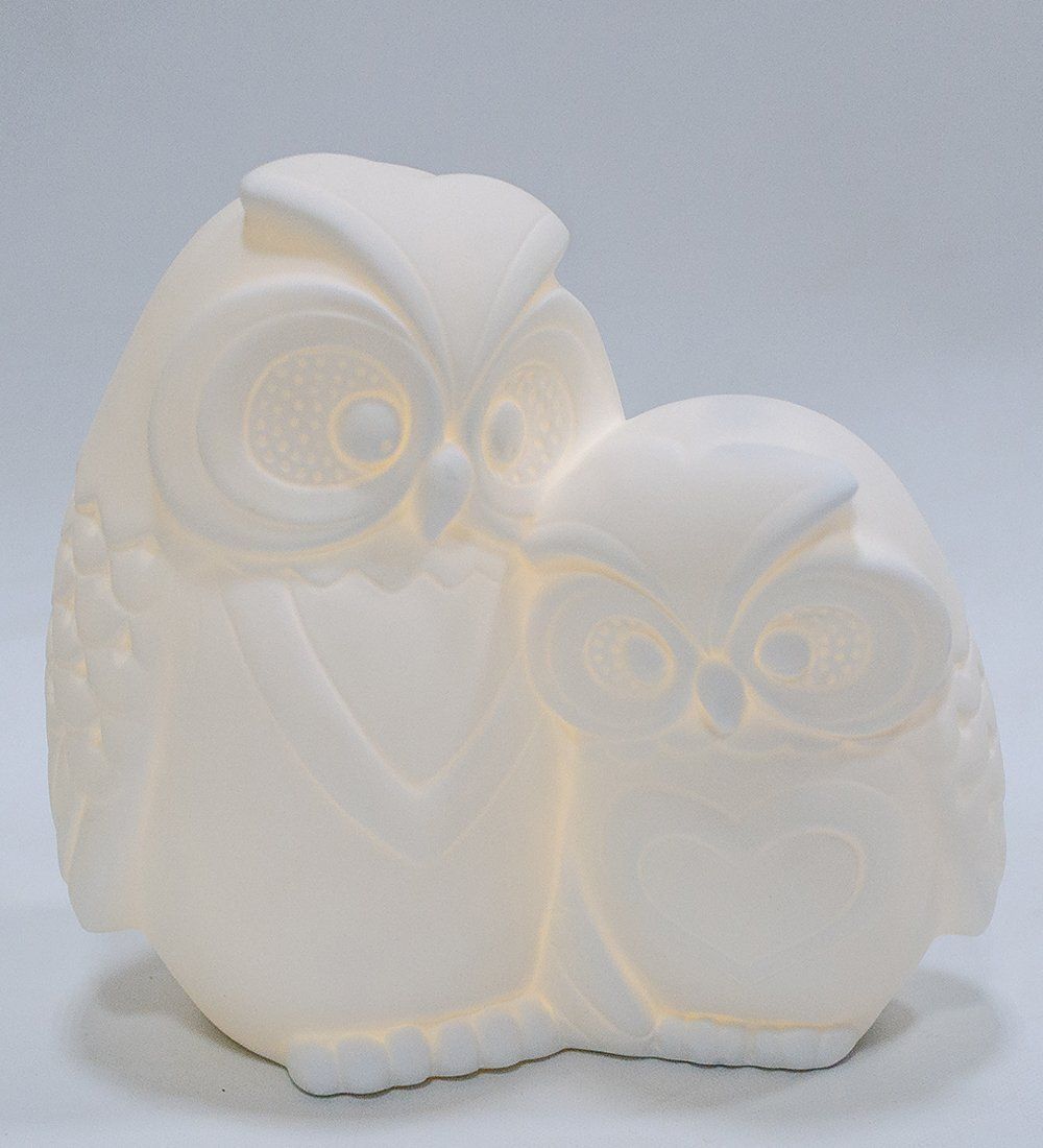 Pavone JP-186/22 Статуэтка с подсветкой «Сова с совенком»