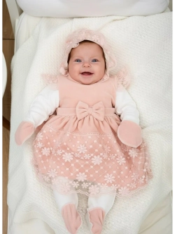 Платье для новорожденных девочек