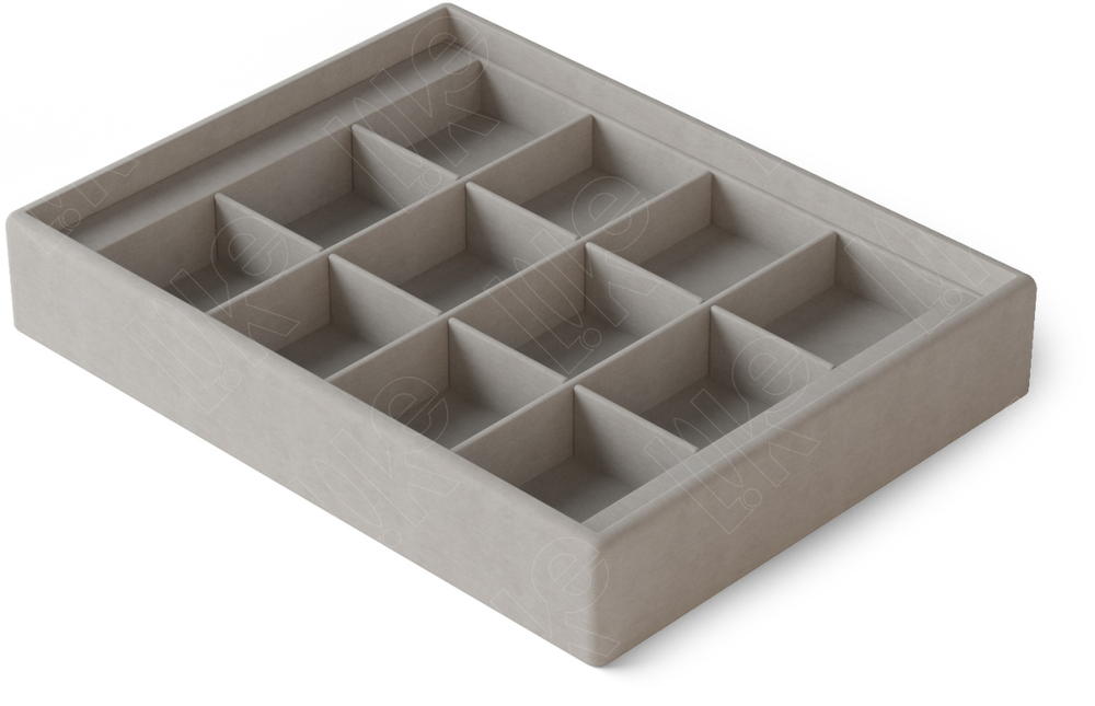 Планшет Бета/3 серия/округлые края/12 ячеек 08 (41х48 мм.)