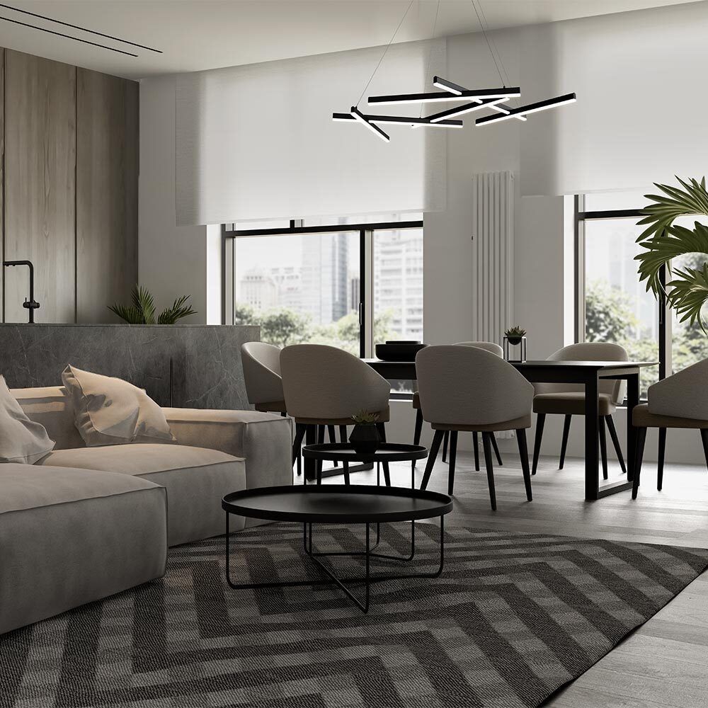 Подвесной светильник светодиодный Maytoni Line MOD016PL-L75B