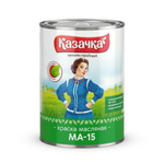 Краска МА-15 1,9кг желтая Казачка