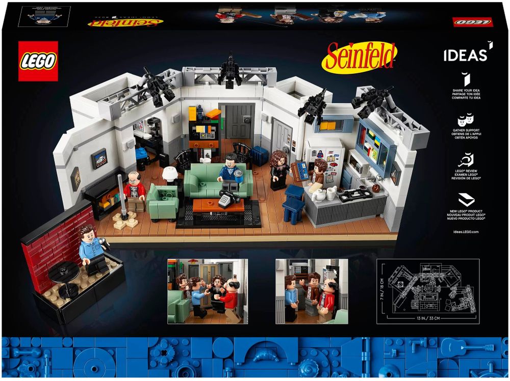 Конструктор LEGO Ideas 21328 Seinfeld Сайнфелд