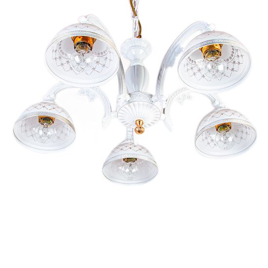 Люстра Reccagni Angelo L.7202/5 WHITE