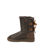 Угги Bailey Bow Metallic Chocolate