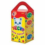 Тесто для лепки КРОХА 4 цв 280г