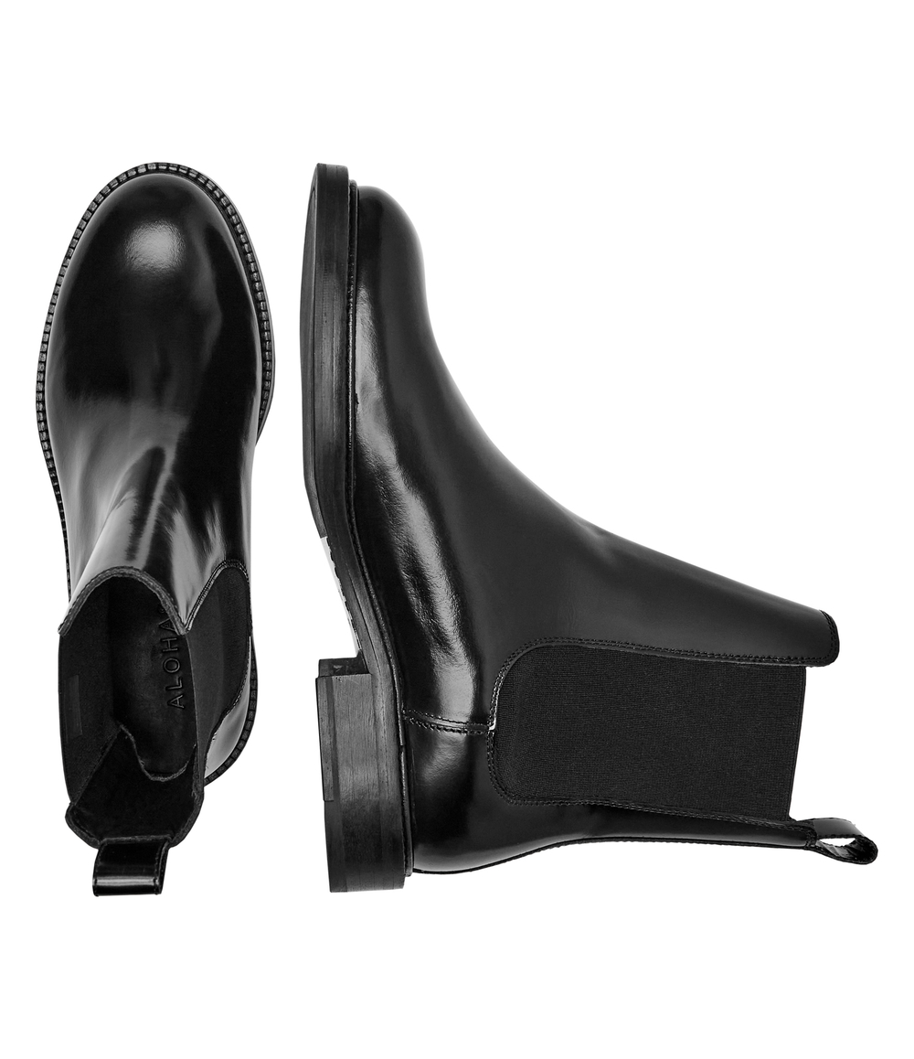 Кожаные челси Lanz Alohas - черный(S100401)