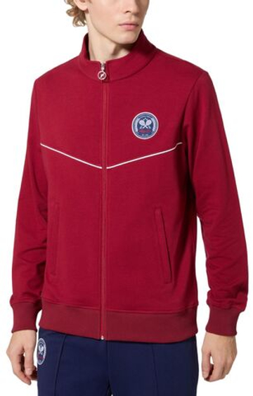 Мужская теннисная кофта Australian Fleece Legend Jacket - бордо