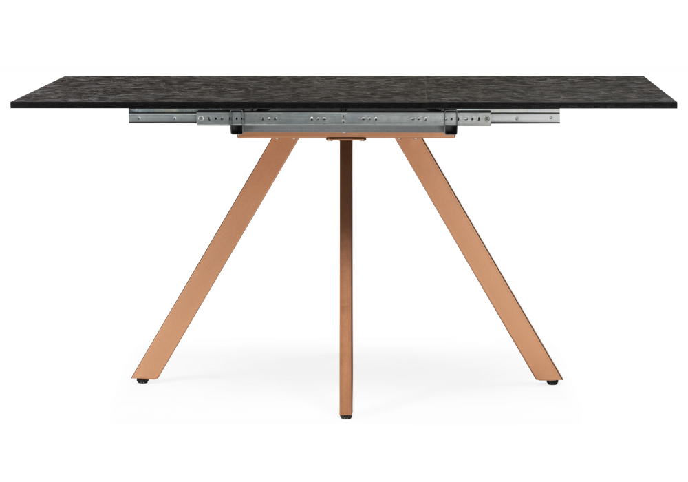 Стол деревянный Woodville Райн 116(160)x77 раздвижной малави, медь