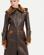 Пальто из овчины