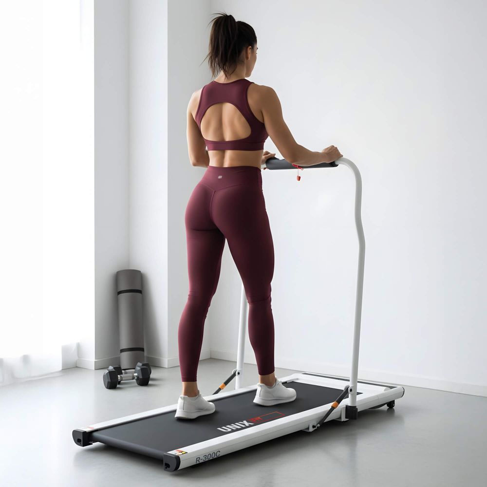 Беговая дорожка UNIX Fit R-300C White