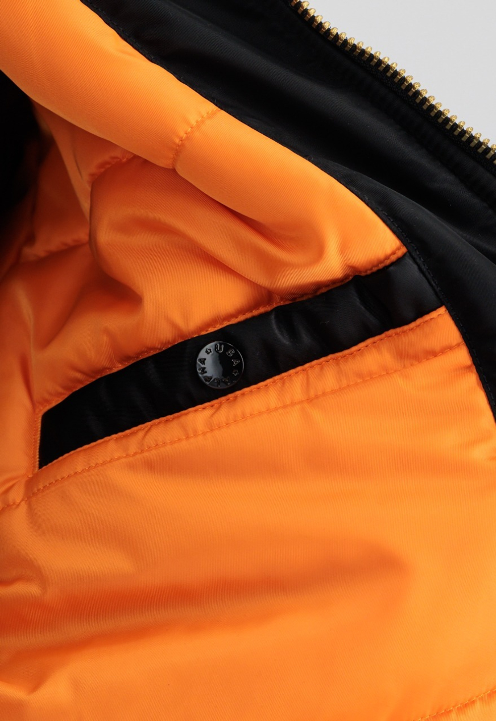 Куртка утепленная мужская ALPHA INDUSTRIES MA-1 ZH Back EMB