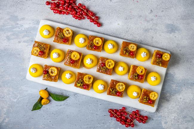 Сет пирожных &quot;Цитрусовый рай&quot;, 24 шт.