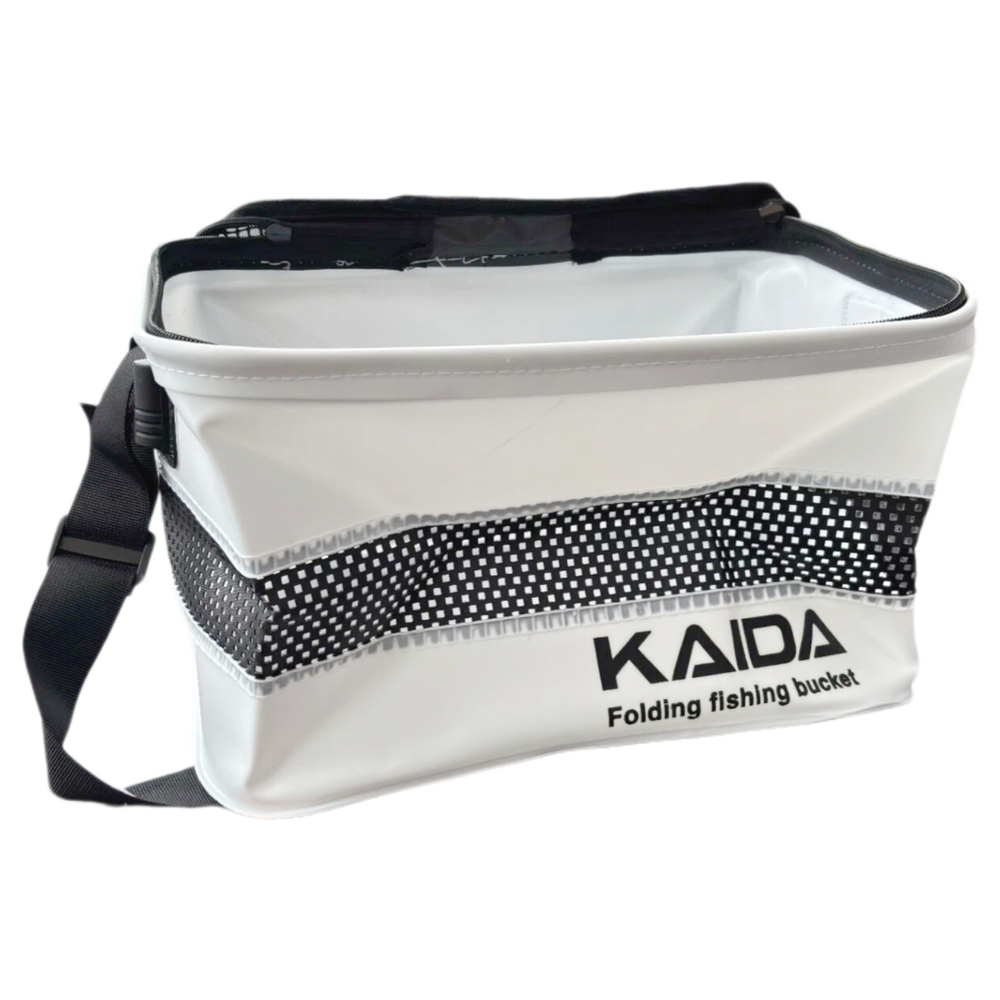 Сумка-кан для KAIDA рыбалки белая 36х23х22см