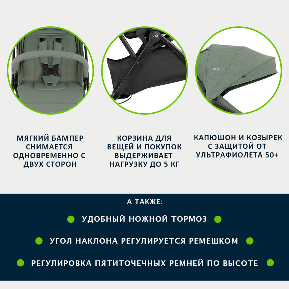Прогулочная коляска Joie Tourist