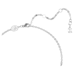 INSIGNE:PEND CROSS_FULL PAVE WHI/RHS