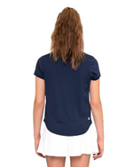 Одежда для тенниса Девочки, Футболка BIDI BADU CREW JUNIOR TEE .